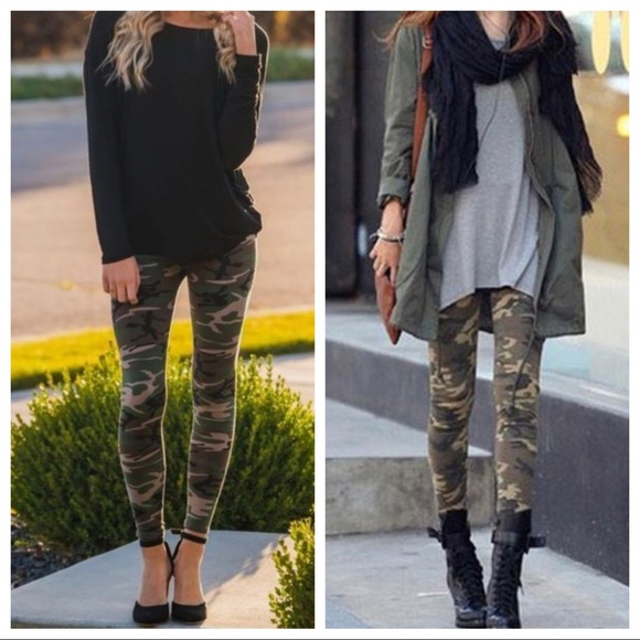 Camouflage chic leggings - Picture 2 of 6